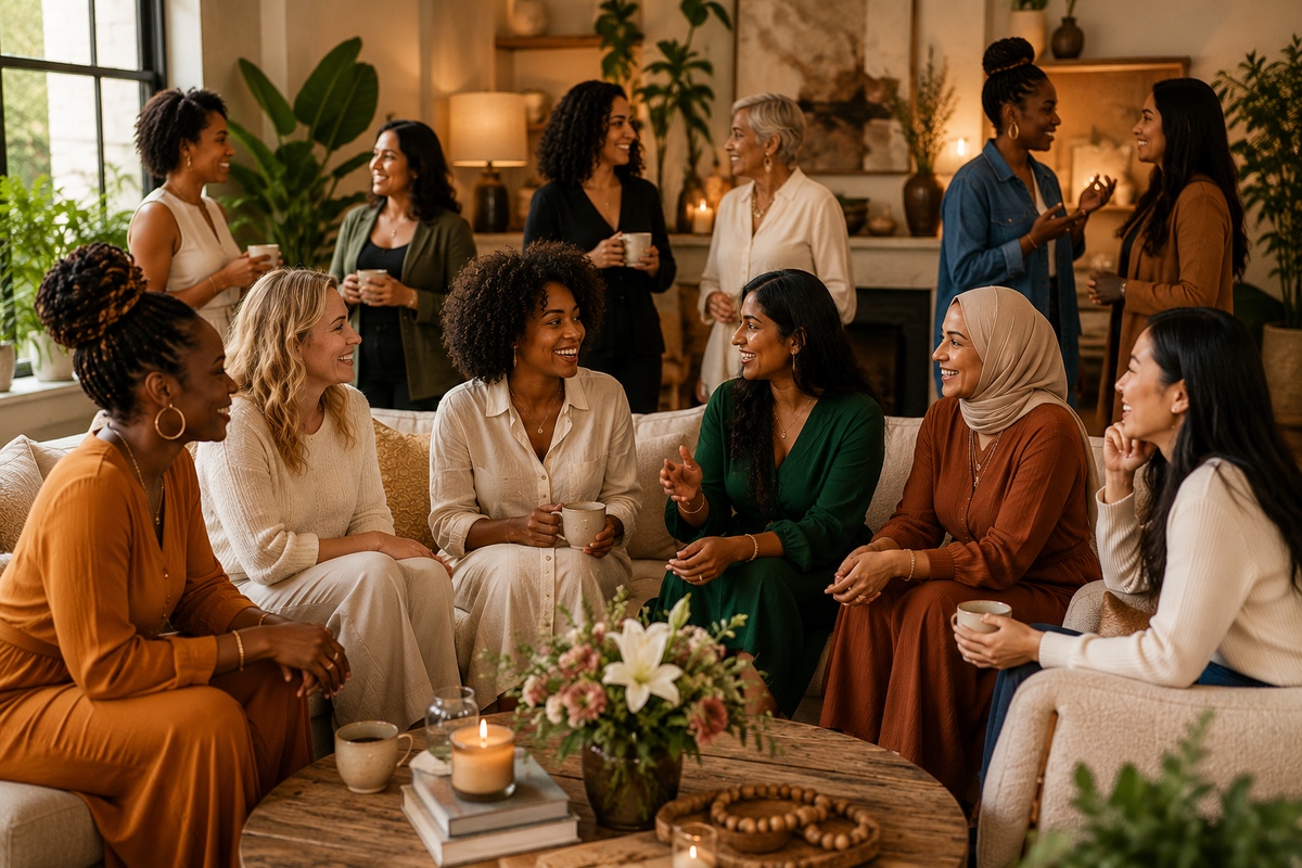 Women connecting through MaSoeur